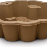 DOLONI bac à sable fleur EKO marron