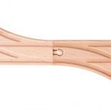 Aiguillage en bois en K