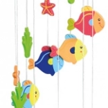 Décoration suspendue en bois Poissons Small Foot