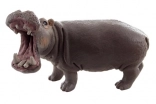 Figurine d’hippopotame en plastique