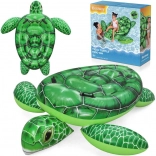 Matelas d’eau gonflable tortue avec poignées