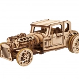 ugears puzzle mécanique 3D en bois hot rod furious mouse