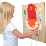 Masterkidz panneau mural sensorimoteur hygiène buccale Flex Montessori