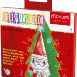 Coloriage 3D de Noël – figurine Saint Nicolas et décoration suspendue