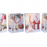 Sac cadeau de Noël 26 × 32 × 10 cm