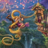 puzzle Disney Raiponce et Flynn 1000 pièces
