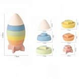 Fusée empilable – formes ZIRO