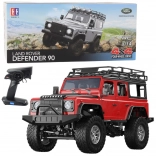 voiture tout-terrain RC LAND ROVER DEFENDER 90 1:14 rouge