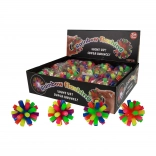 Balle rebondissante lumineuse à picots 8 cm