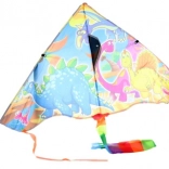 Cerf-volant avec motif dinosaures