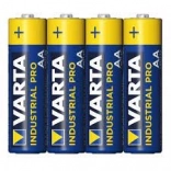 Piles alcalines VARTA Industrial Pro AA, lot de 4