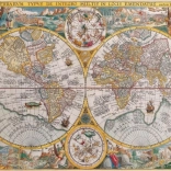 Ravensburger puzzle carte historique 1500 pièces