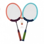 Set de badminton pour enfants 2 raquettes et 2 volants, 60 cm