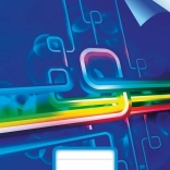 Reas-Pack cahier scolaire A5, non ligné, 10 feuilles, bleu