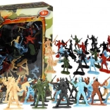 Grand ensemble de figurines militaires