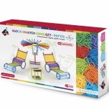 Jeu de construction à plots, 360 pièces en boîte