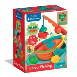 Jeu logique de pêche avec canne et bateau CLEMENTONI