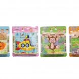 Cubes en images en bois 10x10 cm