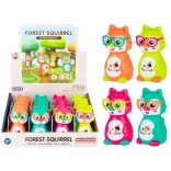 Écureuil roulant – jouet auto-propulsé pour enfants