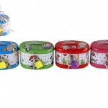 Tirelire pour enfants, ovale en métal avec cadenas