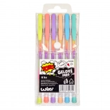 Stylos gel Arc-en-ciel – set de 6 pièces