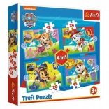 Puzzle 4v1 Pat'Patrouille Chiots Courants