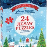 Calendrier de l’Avent puzzle Eurographics : Village de Noël
