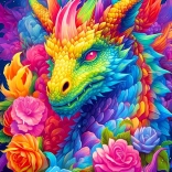 Enjoy puzzle dragon 1000 pièces