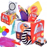 Cube sensoriel souple Véhicules