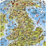 GIBSONS Puzzle Le meilleur de la Grande-Bretagne 1000 pièces