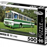 Puzzle Retro-voitures Karosa ŠL 11 autobus (1980) 500 pièces