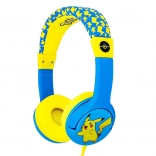 Casque filaire pour enfants OTL POKÉMON Pikachu bleu‑jaune