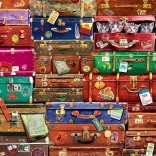 Puzzle EUROGRAPHICS – valises de voyage 1000 pièces