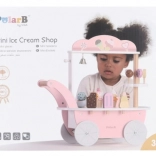 stand en bois mobile 3-en-1 pâtisserie et glacier POLARB de VIGA