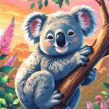 Puzzle Treflíci : Koala 54 pièces