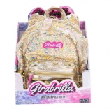 Sac à dos pour enfants GIRABRILLA chat doré à paillettes