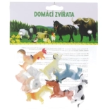 Animaux domestiques joyeux – lot de figurines en plastique en sachet