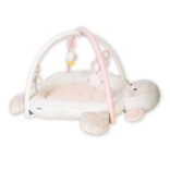 Tapis d’éveil en peluche de luxe avec arche New Baby Mouton