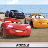 Puzzle Cars 3 : Éclair avec contour 25 pièces
