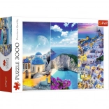 Puzzle 3000 pcs – Vacances grecques Trefl