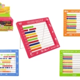 Boulier pour enfants avec 100 perles, en plastique 19 × 16 cm