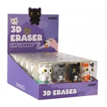 Set d'élastiques en forme de chat 3D