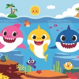 Puzzle pour enfants 30 pièces – monde sous-marin des requins