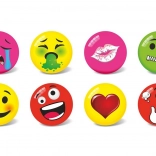 Balle avec visage pour enfants - petit 11 cm