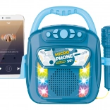 Boîte musicale avec microphone et Bluetooth 28 cm