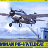 Maquette en plastique de l’avion Grumman F4F-4 Wildcat