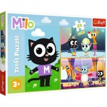 Puzzle 24 maxi – l’aventure du chaton Milo