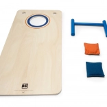 Jeu de lancer Cornhole – ensemble en bois avec sachets