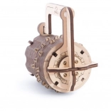 Ugears puzzle 3D cadenas chiffré – casse-tête mécanique en bois