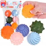 Ballons sensoriels colorés pour enfants, 6 pcs